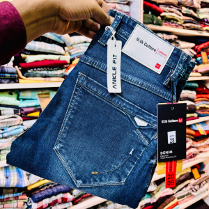 Uth Culture Black Jeans Fit Ankle